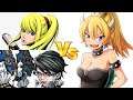 SSBU - Zero Suit Samus (me) and Bayonetta vs Mii Bowsette