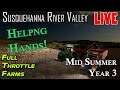 Susquehanna River Valley - Mid Summer - Helping a Neighbor - Year 3