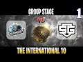 Elephant vs SG esports Game 1 | Bo2 | Group Stage The International 10 2021 TI10 | DOTA 2 LIVE