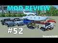 Farming Simulator 19 Mod Review #52 Dump Trucks, Fisher Plow, Bobcat Skidsteer & Boat Trailer