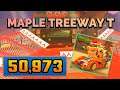 MAPLE TREEWAY T - 50.973 | 224 ACTIONS with 1 COINBOX FRENZY! | Mario Kart Tour