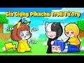 Mèo Simmy Giả Giọng Pikachu Troll Tứ Trụ Trong Minecraft