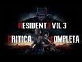 Mi crítica - Resident Evil 3 (Lo que mas y lo que menos me gustó)