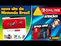 NOVO site da Nintendo no BRASIL | Atenção com o Switch Online | Melhor preço do Switch e mais!