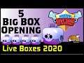 Opening 5 Big Box: Brawl Stars Live Stream (2020)