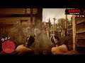 Valentine Shootout Using Micah's Guns (custom) | Red Dead Redemption II