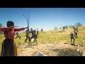 Wapiti Indians vs Blackwater Police + US Army | Red Dead Redemption 2 NPC Wars 36