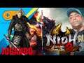 #ROGERGAMEOVER #Nioh2 NIOH 2 Remastered (PS5) Gameplay - Primeiros 27 Minutos-Legendado PT-BR