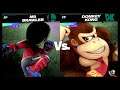 Super Smash Bros Ultimate Amiibo Fights – Request #20591 Knuckles vs Donkey Kong