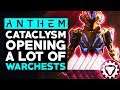 Anthem Cataclysm - Warchest Opening, Checking Out the New Stuff & Testing Loot Drops