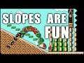 CELEBRATE SLOPES | Mario Maker 2 local multiplayer | Co-op Levels | The Basement
