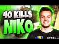 CS:GO NiKo 40 kills on Mirage @ FPL