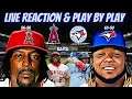 Los Angeles Angels Vs Toronto Blue Jays | LIVE Baseball Reactions And Play By Play