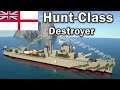 🚢 Minecraft Tutorial: How to Make a Destroyer (Hunt-Class) [Royal Navy]