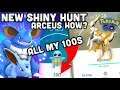 New Shiny Event in Pokemon GO | Arceus how? | All my 100% IVs