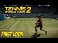 Tennis World Tour 2 Gameplay.  First Look & Review - #ScottDogGaming #TennisWorldTour2