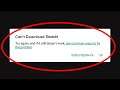 How To Fix Can't Download Reddit Error On Google Play Store Problem Solved