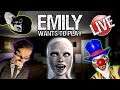 I don't want to play with your Creepy Dolls Emily! | Emily Wants To Play Live Gameplay