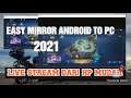 MIRROR ANDROID TO PC + SOUND EASY STEP WIN 10 | 2021