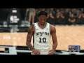 NBA 2K21 Season mode: Detroit Pistons vs  San Antonio Spurs - (Xbox One HD) [1080p60FPS]