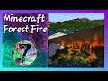 #Shorts Minecraft Forest Slowly Burns Down