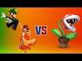 SSBU - Luigi (me) and Daisy vs Piranha Plant