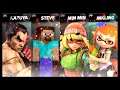 Super Smash Bros Ultimate Amiibo Fights – Kazuya & Co #496 Kazuya vs Steve vs Min Min vs Inkling
