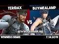 Teridax (Snake/Richter) vs BuyMeALamp (Chrom) | Winners Semis | Synthwave #3