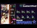 92 EZEKIEL ELLIOT ADDED TO THE BEST DALLAS COWBOYS THEME TEAM IN MADDEN 22!