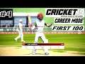 CRICKET 19 HINDI CAREER MODE #4 || FIRST 100 IN TEST