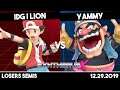 IDG | Lion (Pokémon Trainer/Chrom) vs Yammy (Wario) | Losers Semis | Synthwave X #15