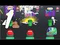 Idle Coin Button: Coin clicker game & Red button Gameplay Walkthrough #1 (Android, IOS)