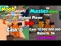 I'm The Richest Player On Leaderboard! 12 Billion Cash! - Destruction Simulator