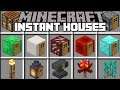 Minecraft INSTANT STRUCTURE SPAWNERS MOD / INSTANTLY SPAWN ANY HOUSE IN MINECRAFT !! Minecraft Mods