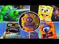SpongeBob & Nicktoons: Globs of Doom - All Bosses