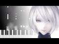 Amusement Park - NieR Automata (MIDI VISUALIZER PIANO TUTORIAL) MIDI IN DESCRIPTION