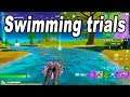 Complete the swimming trials at Lazy Lake and East of Hydro
