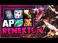 DON'T TRY THIS AP RENEKTON BUILD AT HOME!? LIZARD WIZARD RENEKTON IS 100% BUSTED - League of Legends