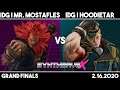 IDG | Mr. Mostafles (Akuma) vs IDG | Hoodietar (Ed) | SFV Grand Finals | Synthwave X #20