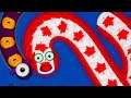 Jogo Worms Zoneio - cobra cobrinha minhoca - offline Gameplay - Slither io - Wormate io