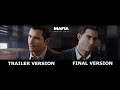 Mafia: Definitive Edition Remake | Reveal Trailer VS Final Version | Comparison