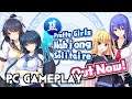 Pretty Girls Mahjong Solitaire [BLUE] Gameplay PC 1080p