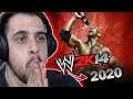 SIMULEI O MELHOR JOGO DA WWE!! WWE 2K14 ATÉ 2020 ● Matths ●