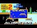 Super Mario Maker 2 - All Course Theme (Super Mario Bros. 3 Game Style)