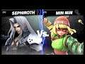 Super Smash Bros Ultimate Amiibo Fights – Sephiroth & Co #311 Sephiroth vs Min Min