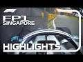 2019 Singapore Grand Prix: FP1 Highlights