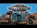 American Truck Simulator катаюсь по дорогам Америки развожу подарки