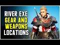 Assassin's Creed Valhalla - River Exe: Gear & Weapon Locations (River Raids)