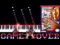 Chip 'n Dale Rescue Rangers 2 (NES) - Game Over - Piano|Synthesia