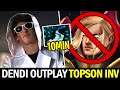 DENDI midlane outplay TOPSON 7.27 Favourite Invoker — Legend Never Dies